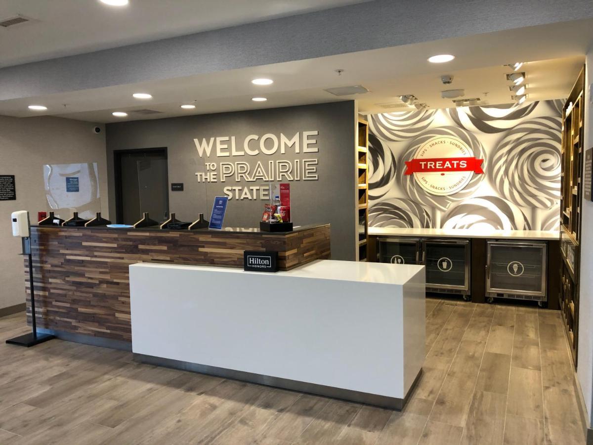 Hampton Inn & Suites Pekin Buitenkant foto